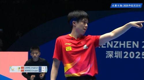 亚洲杯王楚钦比赛视频,技惊四座，展现乒乓球王者风范
